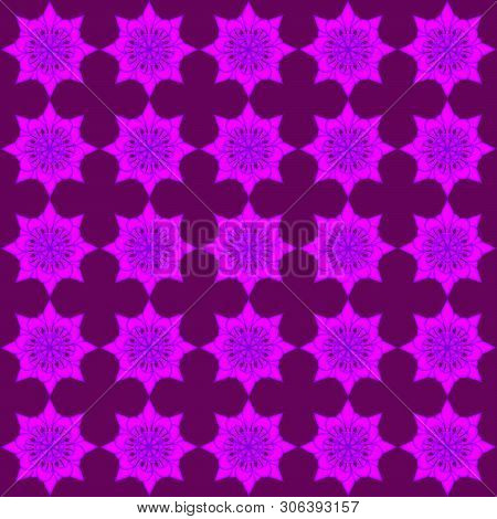 Pretty Abstract Raster Seamless Hd Pattern Design