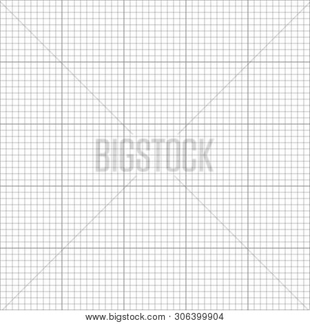 Grid Pater Graph Background, Lines Seamless Pattern . Template For Your Design