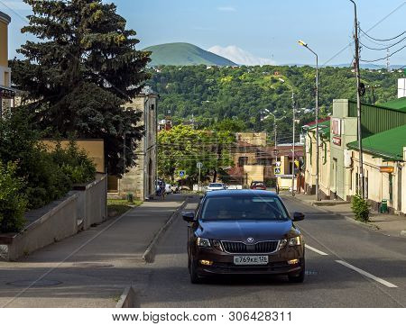 Pyatigorsk, Russia - June 14,2019:bernardazzi Brothers Street  In Resort Pyatigorsk,northern Caucasu