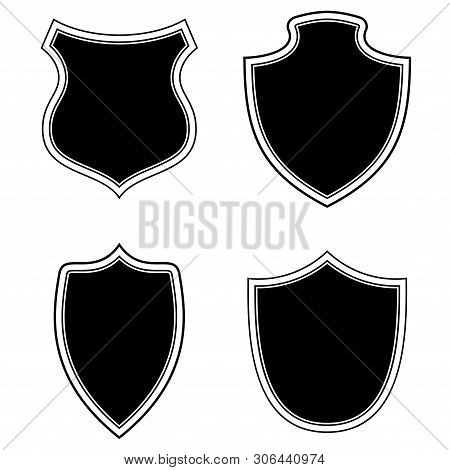 Shield Icon Isolated On White Background From Miscellaneous Collection. Shield Icon Trendy And Moder