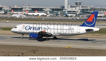 Airplane Takeoff From Airport