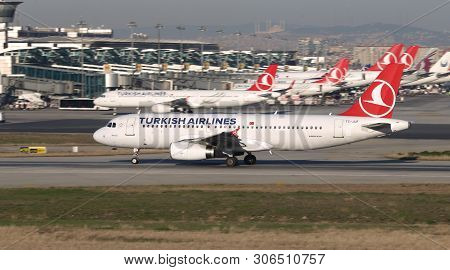 Airplane Takeoff From Airport