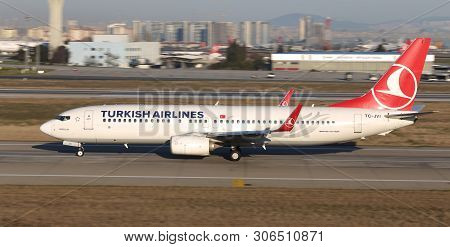Airplane Takeoff From Airport