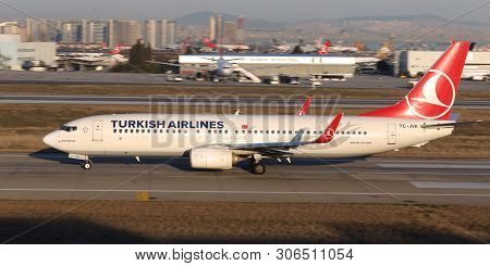 Airplane Takeoff From Airport