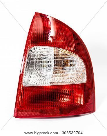 Sharp Realistic Photo Of Car Rear Lamp Cluster