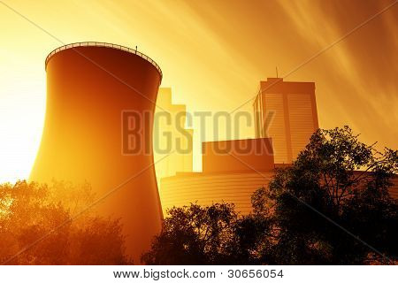 โรงไฟฟ้านิวเคลียร์สร้างภาพ 3D