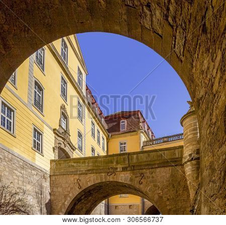 Impression Of Kirchberg An Der Jagst, A Town In Southern Germany
