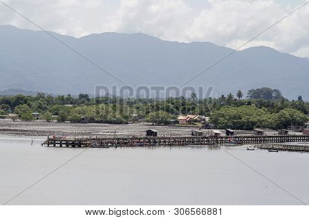 Chantaburi,thailand-june 3,2019:sea Animal Farm Near Fisherman Village In Chantaburi At Thailand