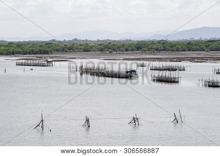 Chantaburi,thailand-june 3,2019:sea Animal Farm Near Fisherman Village In Chantaburi At Thailand