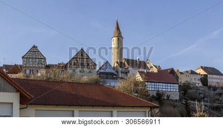 Impression Of Kirchberg An Der Jagst, A Town In Southern Germany