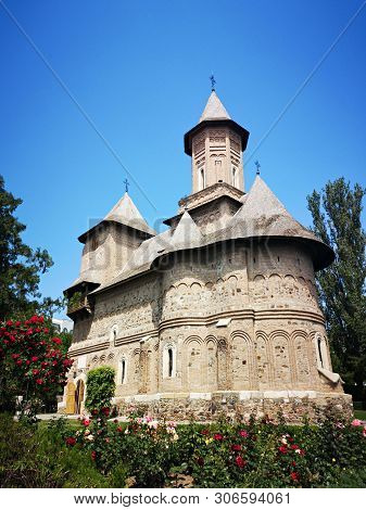 Old Sfanta Precista Fortified Church, In Galati, Romania - Built Between 1643 And 1647, Is An  Histo