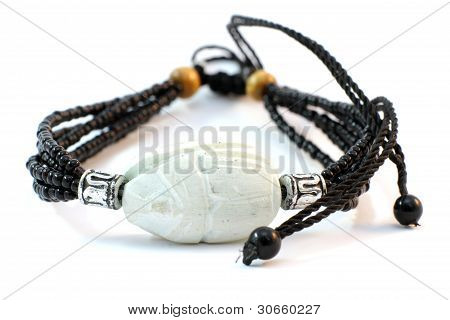 Bracelet fait main en ivoire
