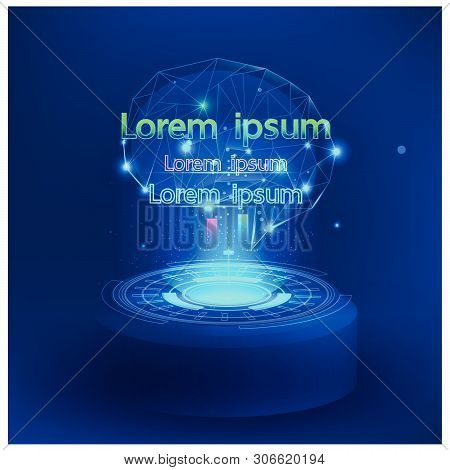 Future,smartphones Controls Stock Market Forex Trading Graph Vector Futuristic  Smart Investment Tec