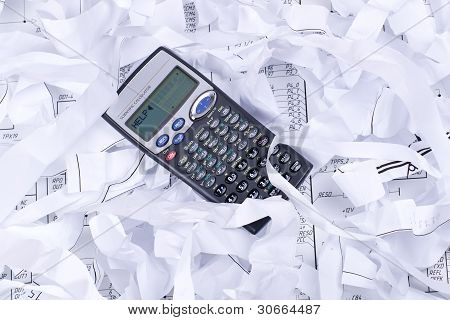 HELP on a calculator and waste paper