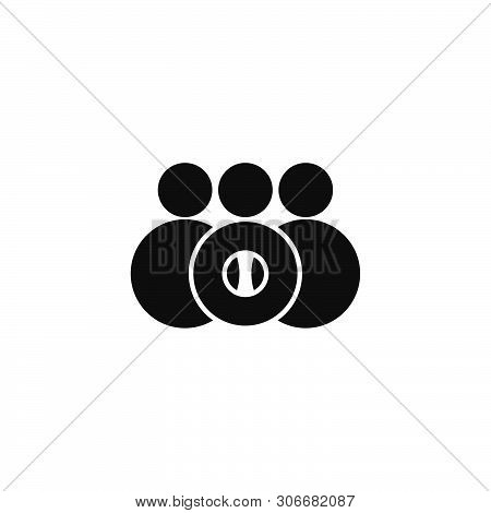 Group People Team Symbol Leader Logo Vector