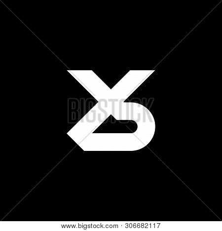 Letter Xb Simple Geometric Line Logo Vector