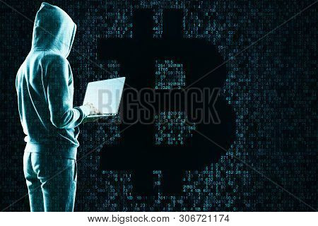 Hacking And Cryptocurrency Concept
