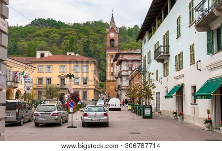 Historic Center Of Cavour, Is A Common Italian Metropolitan City Of Turin In Piedmont.