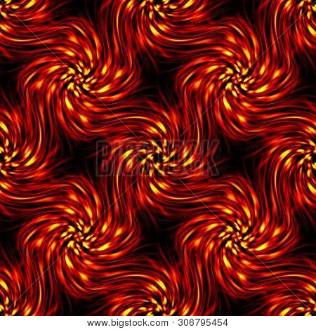 Seamless Twirls Abstract