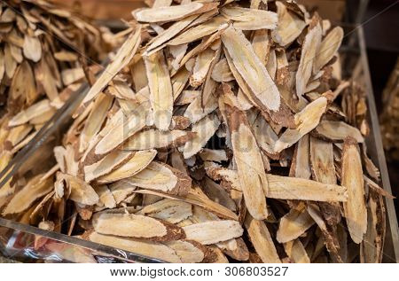 group stacks of traditional Chinese medicine, Astragali Radix