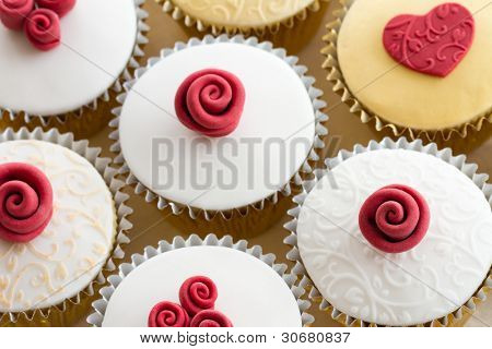 Wedding cupcakes