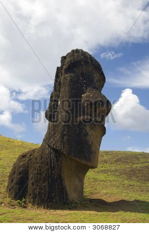 Geheimnisvolle Statue