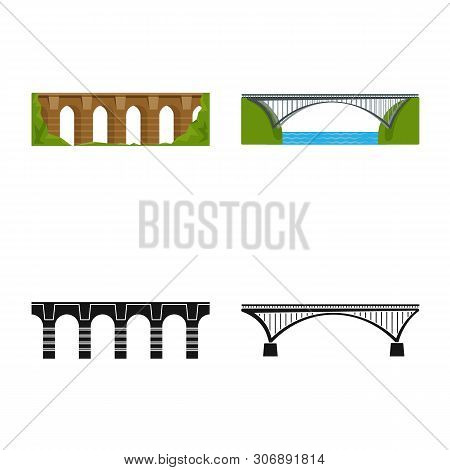 Vector Illustration Of Connection And Design Icon. Set Of Connection And Side Stock Vector Illustrat