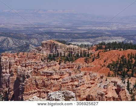 Breathtaking Landscape At Bryce Canyon National Park, Utah.