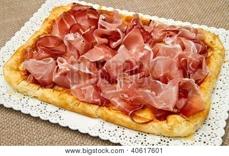 Quiche s čerstvým Speck