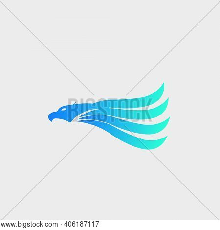 Eagle Vector Illustration For Icons, Symbols And Logos. Eagle Logo Template