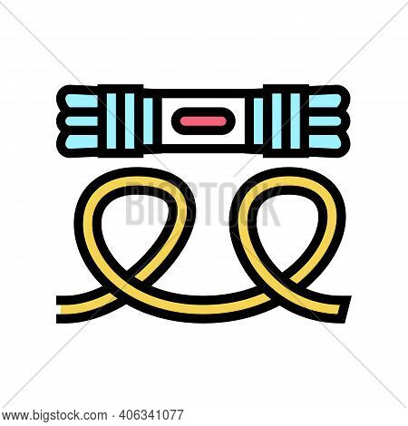 Threads Knitting Color Icon Vector. Threads Knitting Sign. Isolated Symbol Illustration