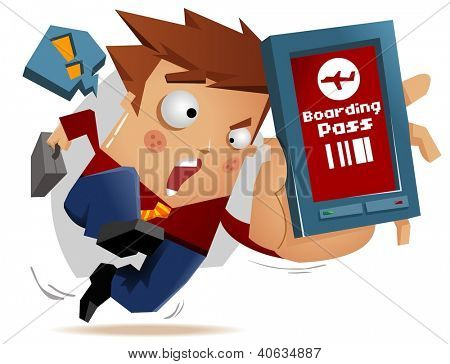 Check-in móvel para simplicidade