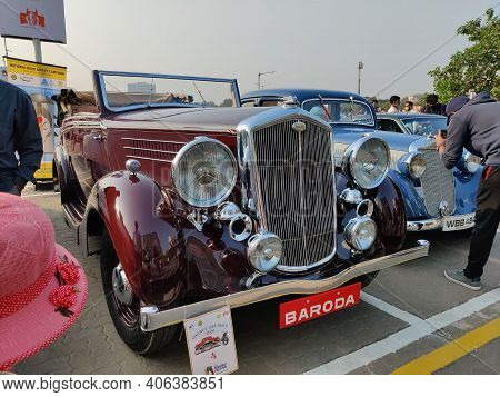 31st Jan 2021, Bandra, Mumbai, Vintage Car Exhibition, Mumbai Art Festival 2021.