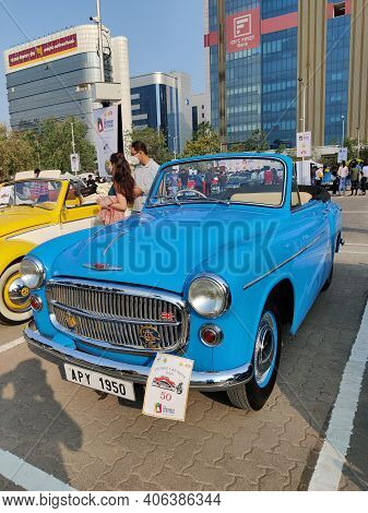 31st Jan 2021, Bandra, Mumbai, Vintage Car Exhibition, Mumbai Art Festival 2021.