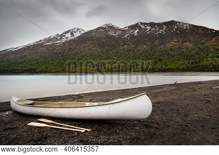 Elkutna Lake In Anchorage Alaska Chugach State Park