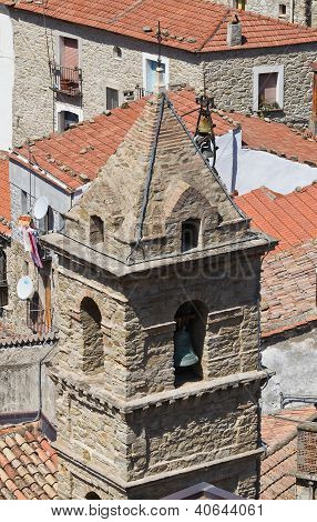 Valsinni panoramisch uitzicht. Basilicata. Italië.