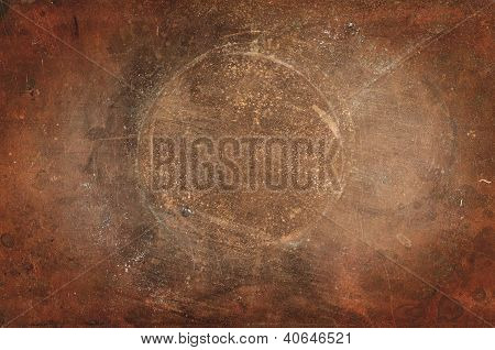 Weathered rame sfondo astratto