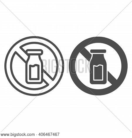 Salt Shaker With Forbidden Sign Line And Solid Icon, Diet Concept, Banned Salt Sign On White Backgro