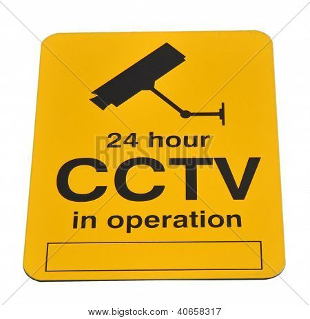 CCTV varovným signálem