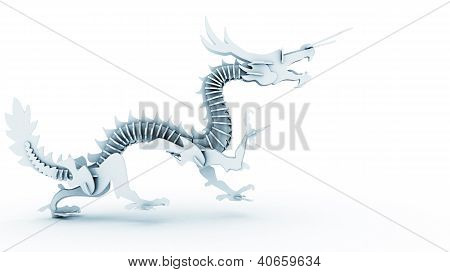 Chinese Dragon Isolated