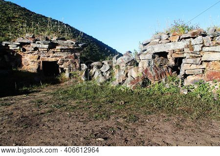 Beautiful Landscape, Where The Stones Blend In With Nature.