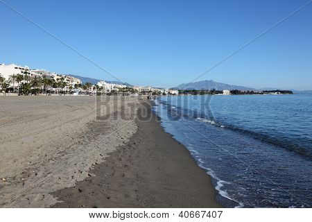 Tengerparti Estepona, Spanyolország