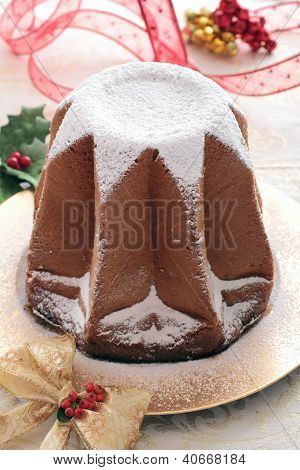Pandoro dolce torta di Natale
