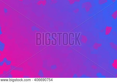 Pink Blue Low Poly Crystal Background. Polygon Design Pattern. Illustration, Low Polygon Background.