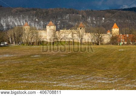 Veveri castle in South Moravia, Czech Republic