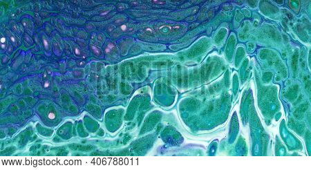 Abstract Marble Background Creative Contemporary Liquid Design