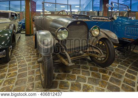Moscow Region, Russia - August 26, 2020: Reo Model M Touring Car In The Museum Of Technology Of Vadi