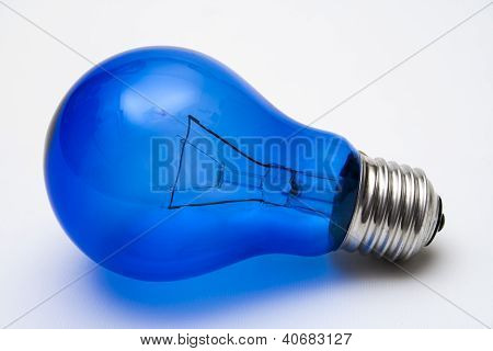 Ampoule bleu