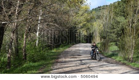 Young Rider di guida moto