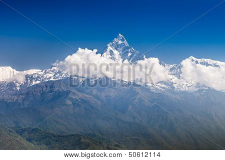 Machhapuchhre And Annapurna Mountains
